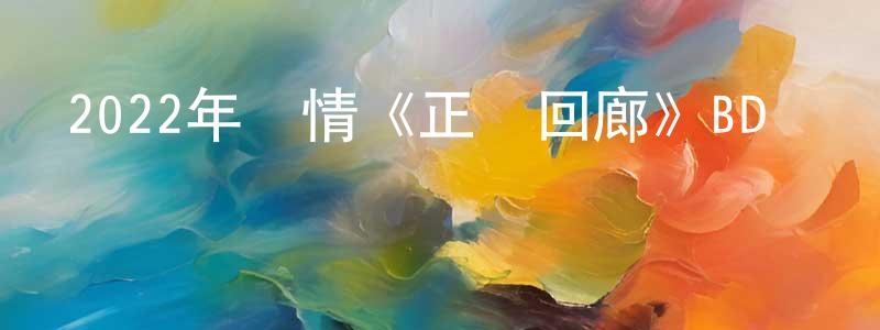 陳超越發布2022年劇情《正義回廊》BD國粵雙語中字迅雷下載_深夜電影
